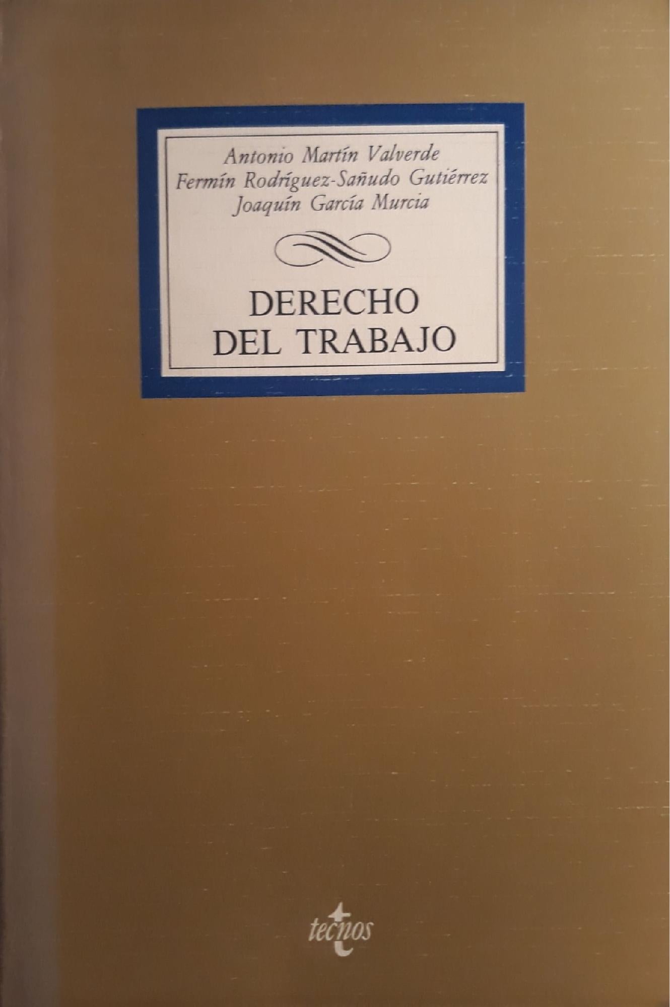 Derecho del Trabajo - copertina