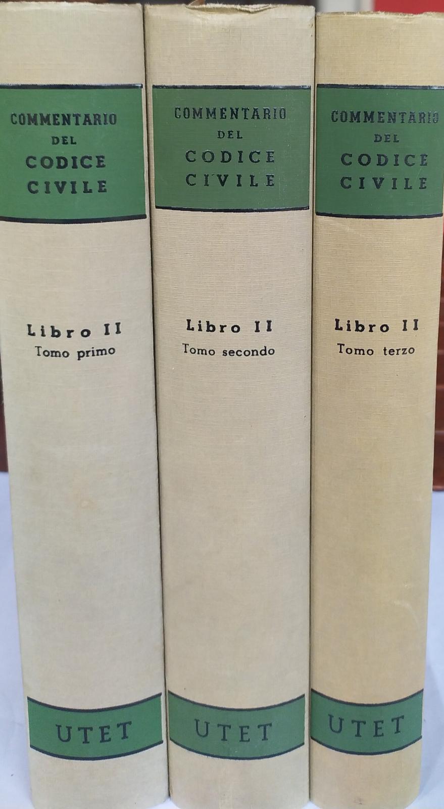 Delle successioni. Tomo I - Disposizioni generali. Successioni legittime. Tomo II - Successioni testamentarie. Tomo III - Divisione. Donazione - copertina
