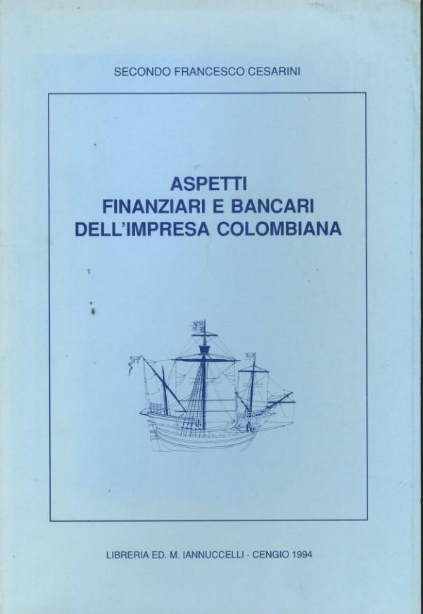 Aspetti finanziari e bancari dell'impresa colombiana - copertina