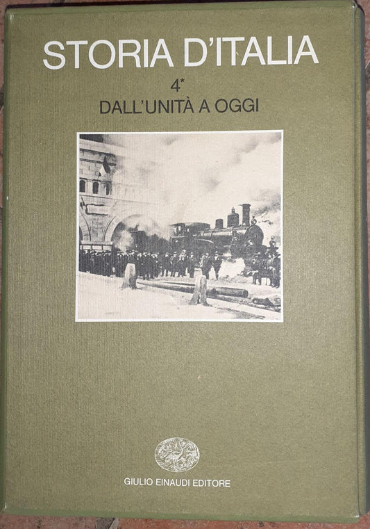 Storia d'Italia. Dall'unita' a oggi Volume 4 Tomo 1 - copertina