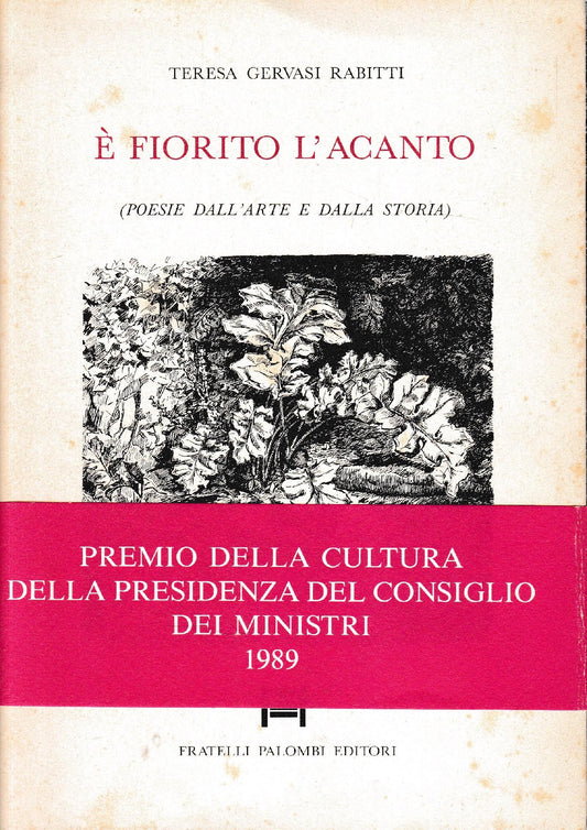 É fiorito l'acanto : poesie dall'arte e dalla storia - copertina