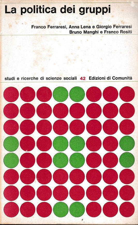 La politica dei gruppi - copertina