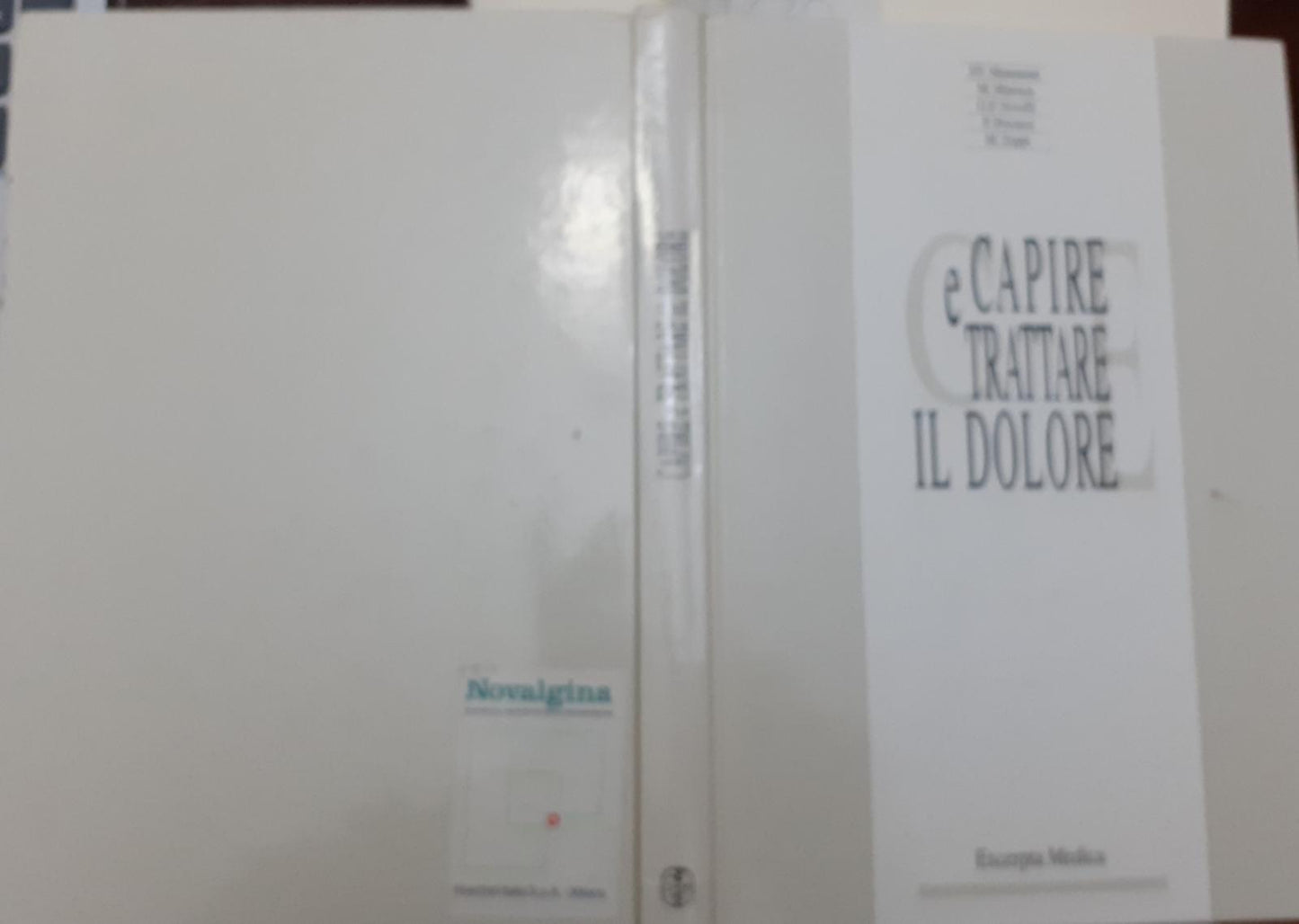 Capire e trattare il dolore - copertina