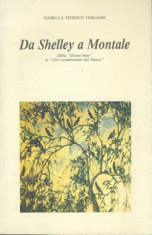 Da Shelley a Montale - copertina