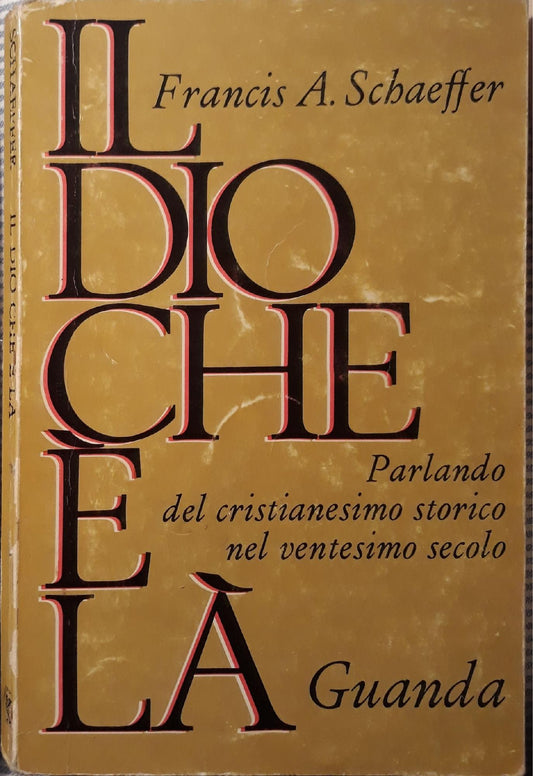 il Dio che è là: parlando del cristianesimo storico nel ventesimo secolo - copertina
