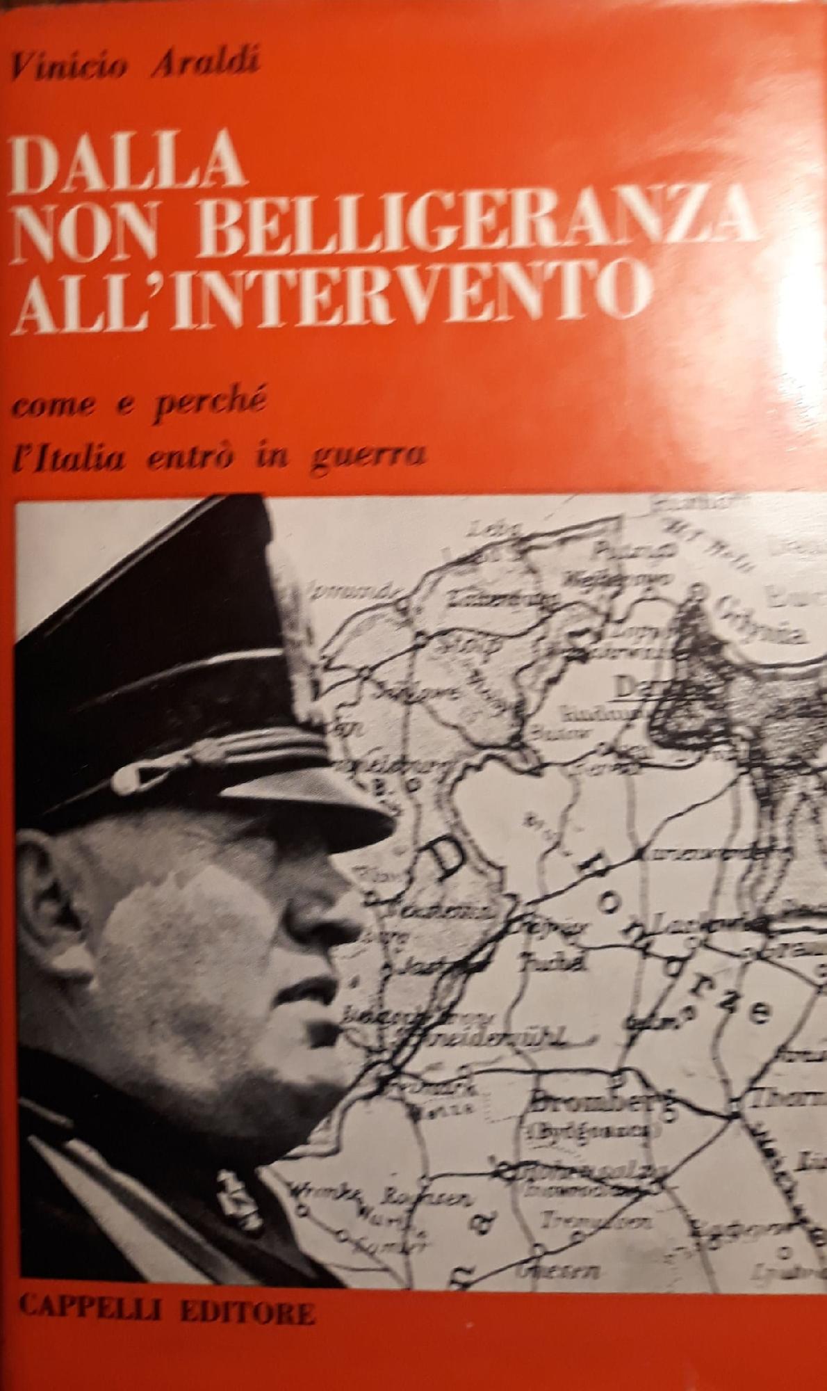 Dalla non belligeranza all'intervento - copertina