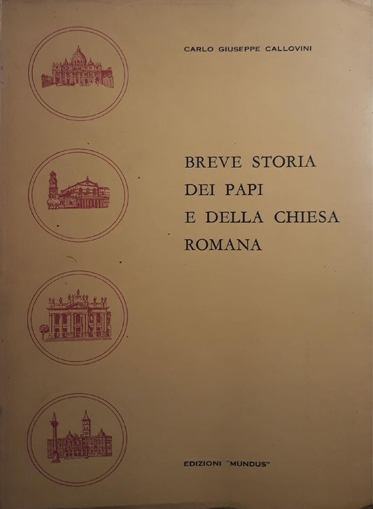 Breve storia dei Papi e della Chiesa Romana - copertina