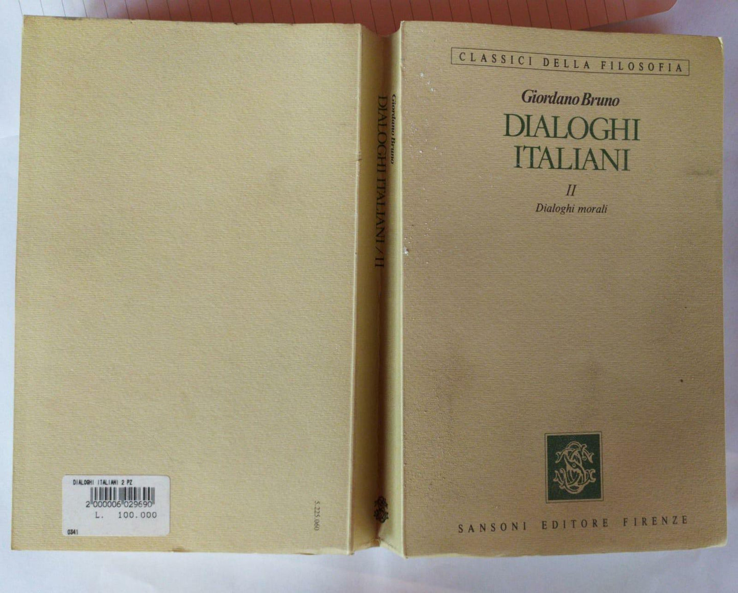 Dialoghi italiani II - copertina