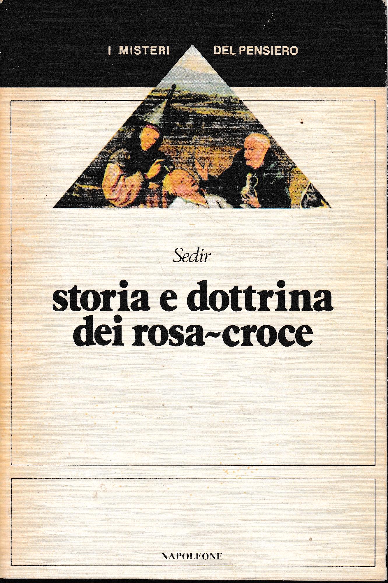 Storia e dottrina dei rosa-croce - copertina