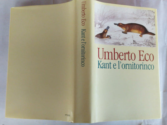 Kant e l'ornitorinco - copertina