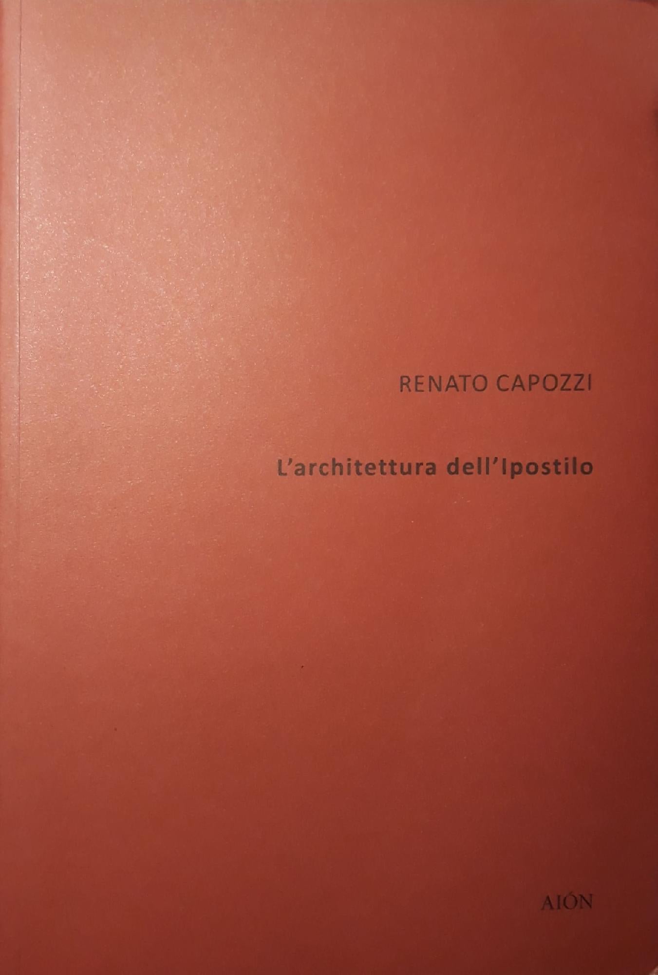 L' architettura dell'ipostilo - copertina