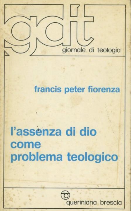 L'assenza di Dio come problema teologico - copertina