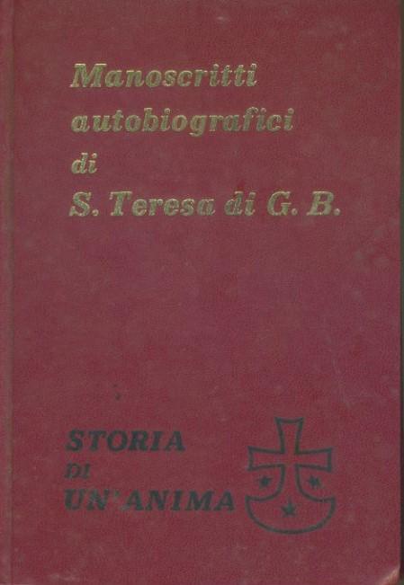 Manoscritti autobiografici di S. Teresa di G.B. - copertina