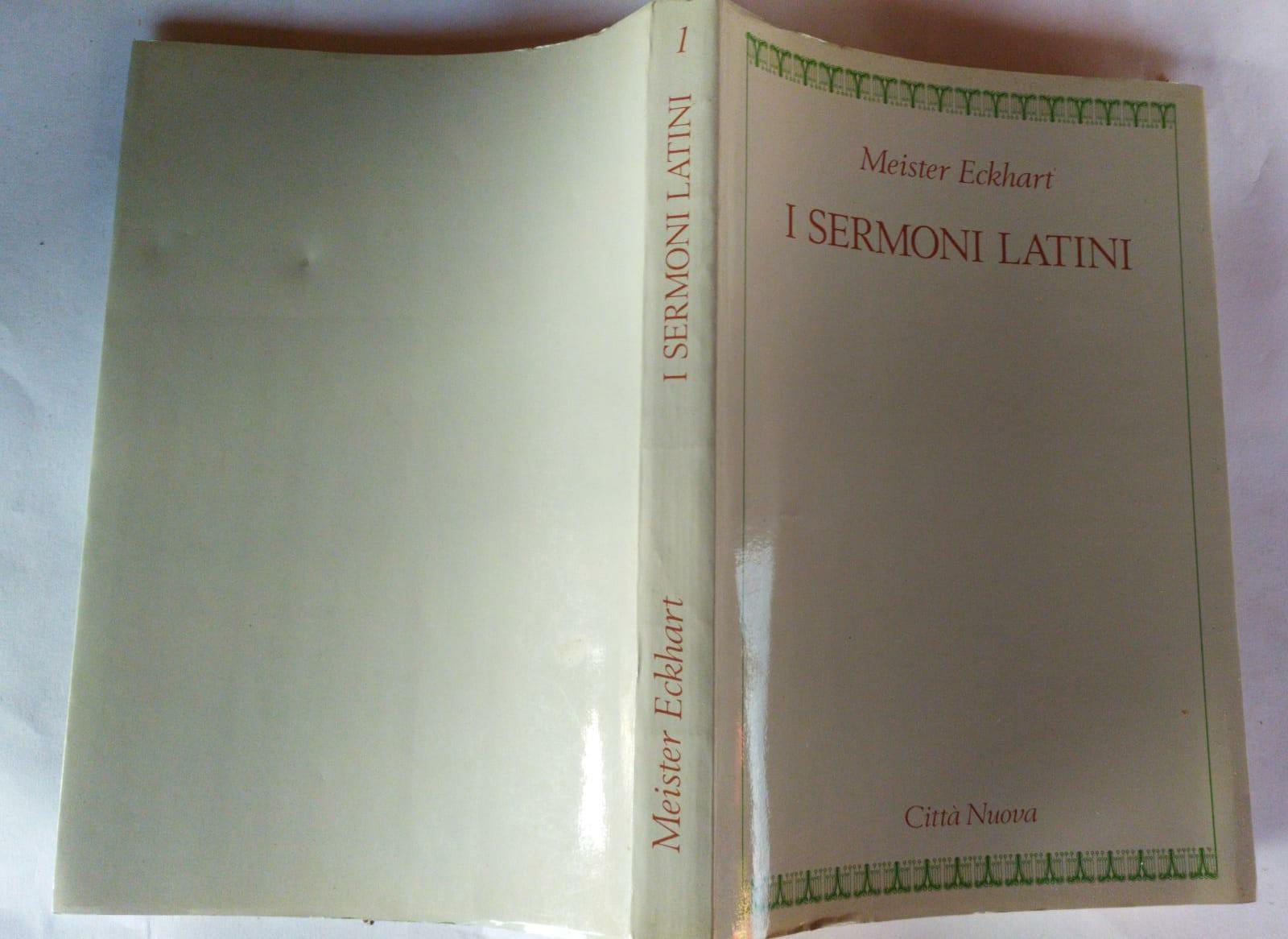 I sermoni latini - copertina