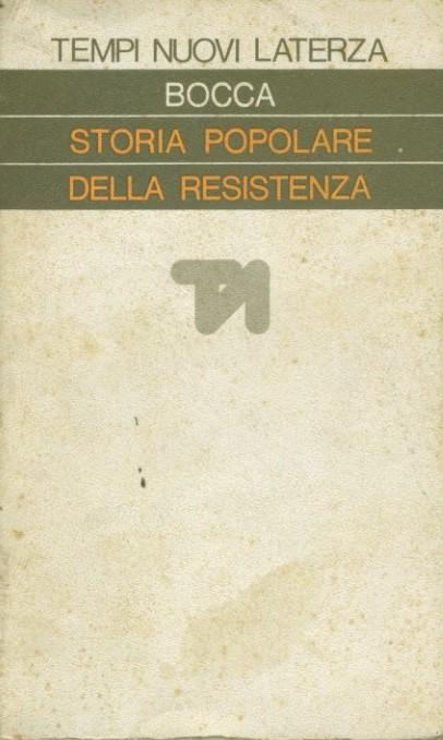 Storia popolare della resistenza - copertina