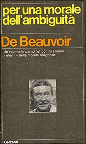 Per una morale dell'ambiguità - copertina