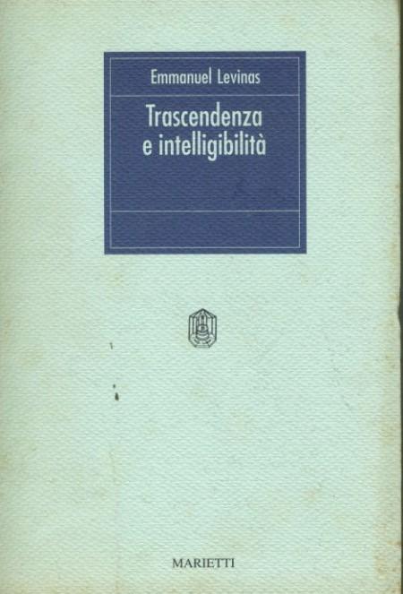 Trascendenza e intelligibilità - copertina