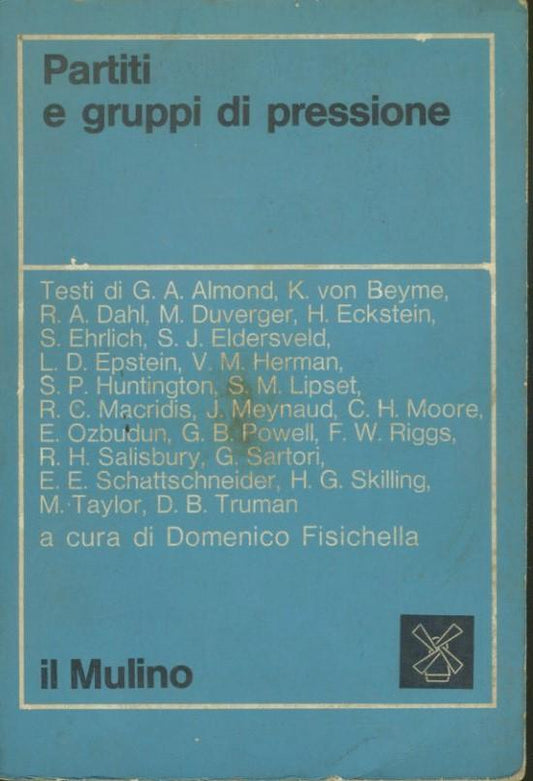 Partiti e gruppi di pressione - copertina