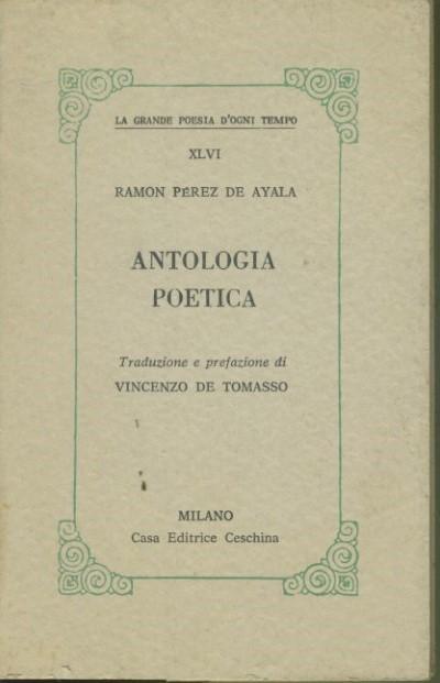 Antologia poetica - copertina