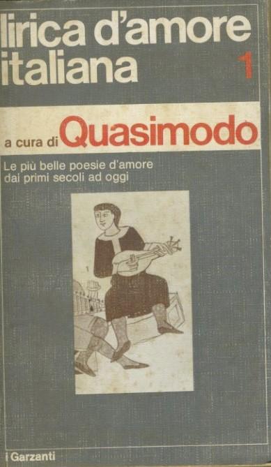 Lirica d'amore italiana. 1 - copertina