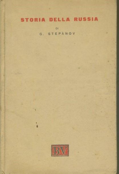Storia della Russia - copertina