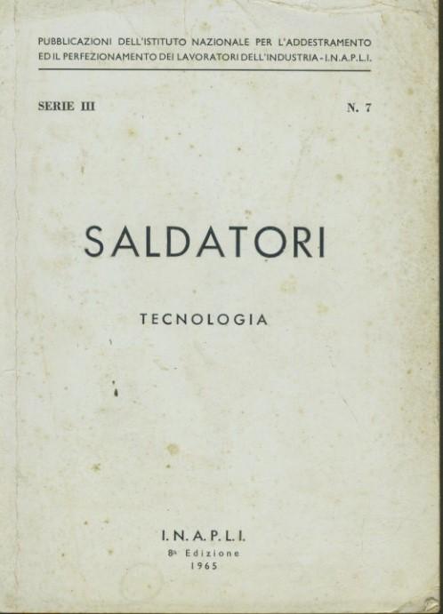 Saldatori. Tecnologia - copertina