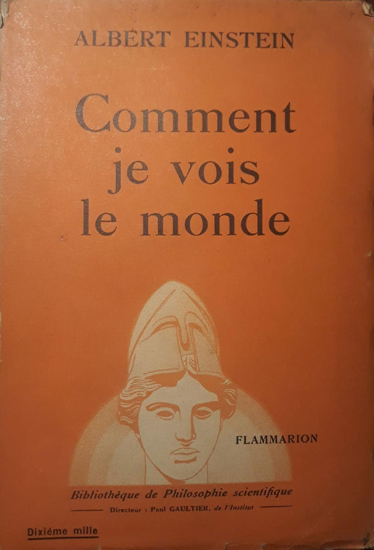 Comment je vois le monde - copertina