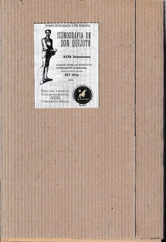 Iconografia de Don Quijote (Spagnolo) - copertina