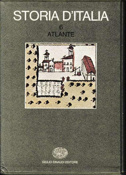 Storia d'Italia, vol. sesto. Atlante - copertina