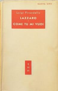 Maschere Nude: Lazzaro - Come tu mi vuoi - copertina