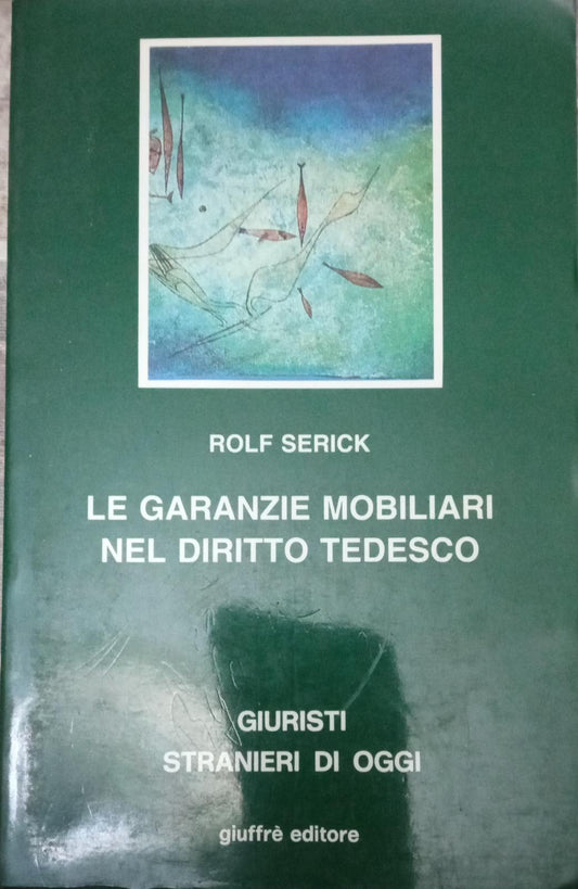 Le garanzie mobiliari nel diritto tedesco - copertina