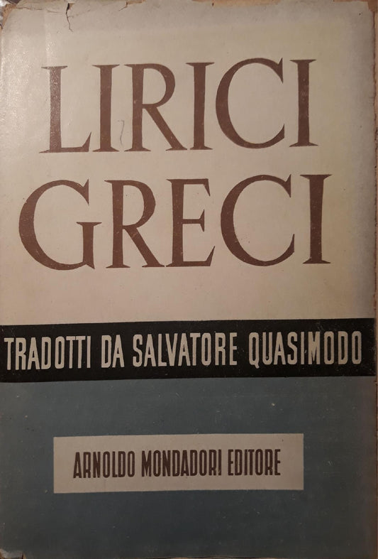 Lirici greci - copertina