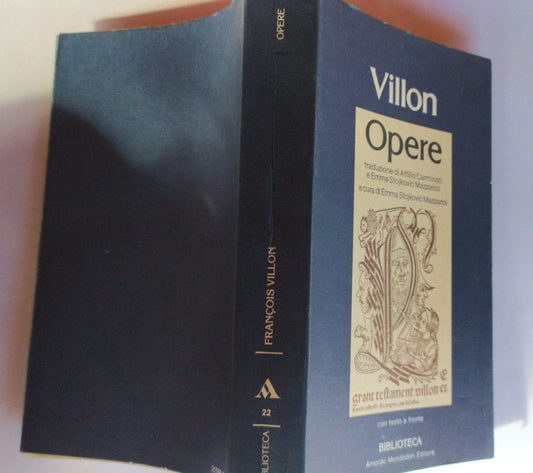 Francois Villon. Opere - copertina
