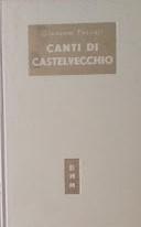 Canti di Castelvecchio - copertina