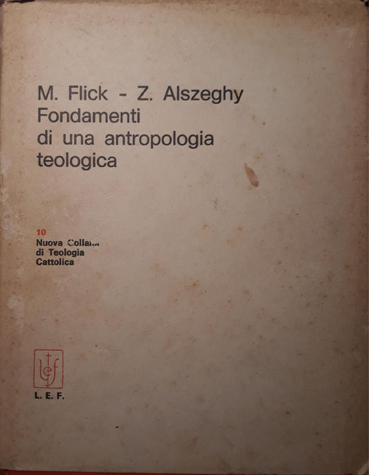 Fondamenti di una antropologia teologica - copertina
