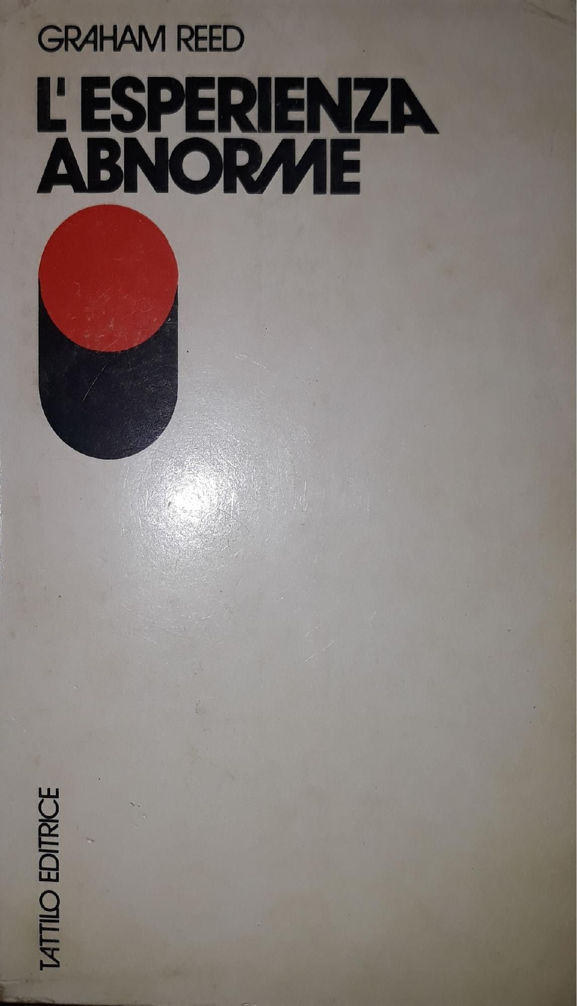 L'esperienza abnorme - copertina