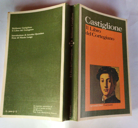 Il libro del Cortegiano - copertina