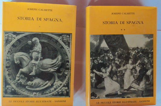 Storia di Spagna . Volume I II - copertina