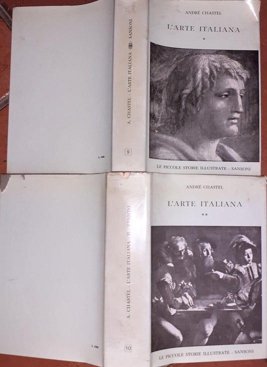 L' Arte italiana Volume I II - copertina