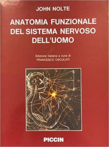 Anatomia funzionale del sistema nervoso dell'uomo - copertina