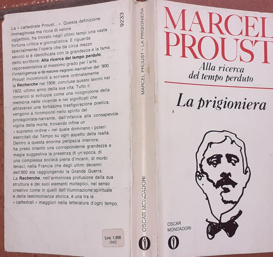 Alla ricerca del tempo perduto. La prigioniera - copertina
