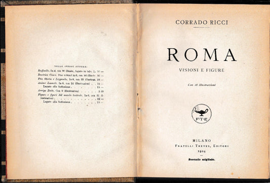 Roma. Visioni e figure - copertina