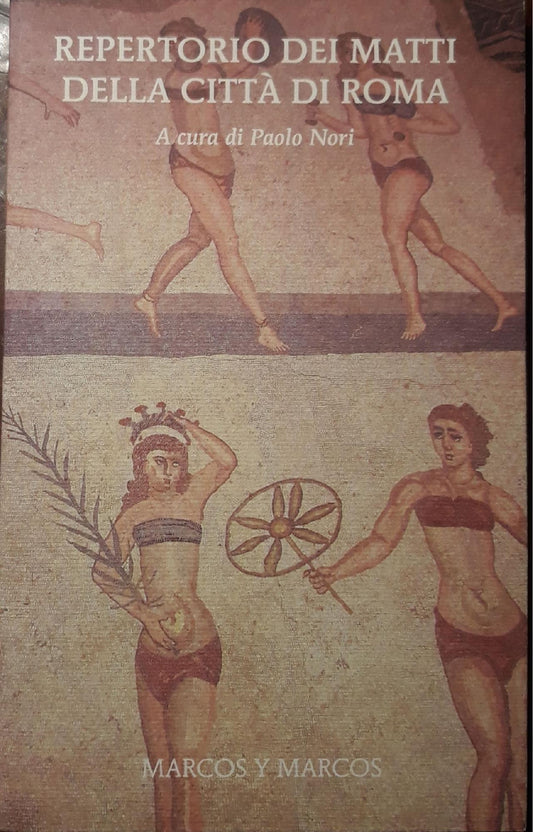 Repertorio dei matti della città di Roma - copertina