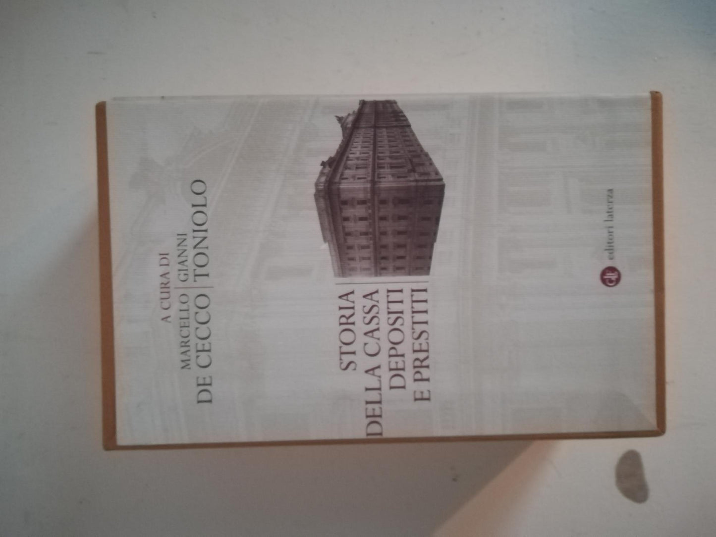 Storia della cassa depositi e prestiti - copertina