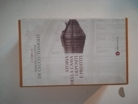 Storia della cassa depositi e prestiti - copertina