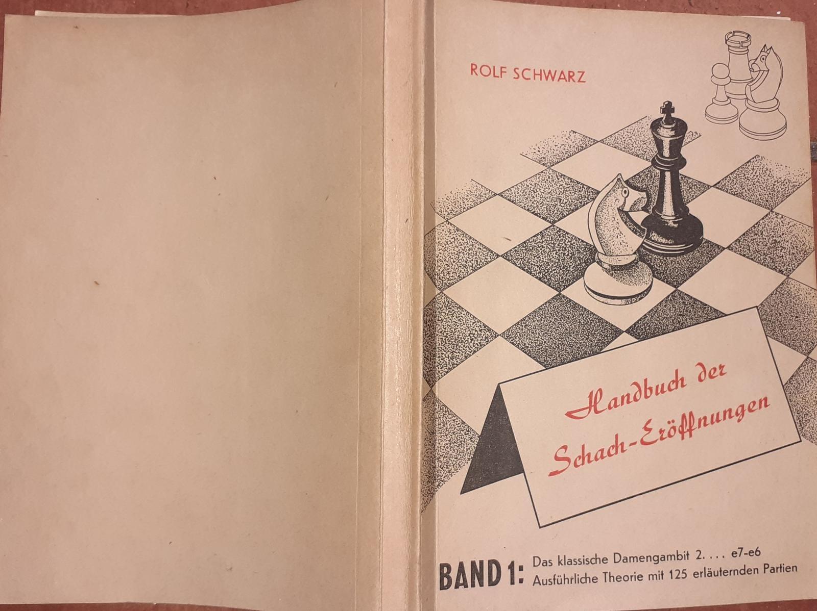 Handbuch der Schach Eroffnungen 1 - copertina