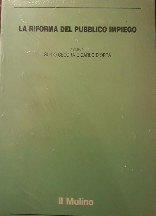 La riforma del pubblico impiego - copertina