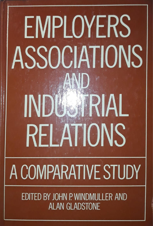 Employers association and industrial relations : a comparative study - copertina