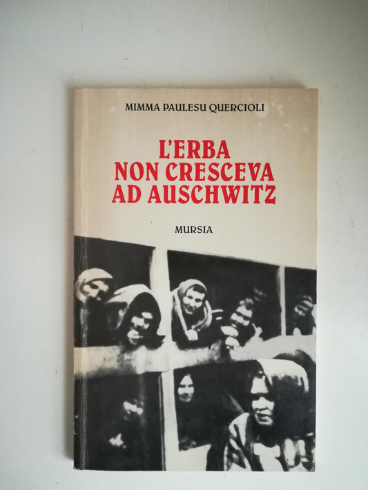 L' erba non cresceva ad Auschwitz - copertina