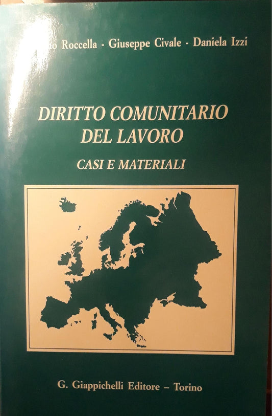 Diritto comunitario del lavoro : casi e materiali - copertina